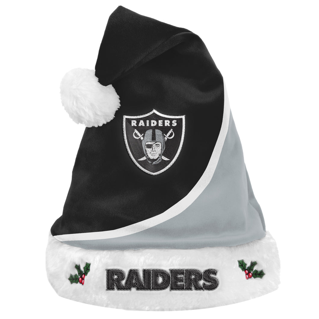 Las Vegas Raiders NFL Santa Hat Forever Collectibles - Casey's Sports Store