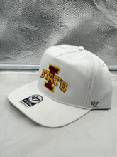 Load image into Gallery viewer, Iowa State Cyclones NCAA &#39;47 Brand White Hitch Adjustable Snapback Hat
