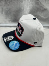 Load image into Gallery viewer, USA Golf '47 Brand White Two Tone Rope Hitch Adjustable Hat - perfect combination of functionality and flair for golf enthusiasts.
