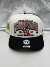 Load image into Gallery viewer, Louisville Cardinals NCAA '47 Champs Off White TT Hitch Adjustable Snapback Hat showcasing stylish design and '47 brand logo, perfect for displaying team spirit.
