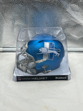 Load image into Gallery viewer, Detroit Lions NFL Riddell Speed Blue Alternate Replica Mini Helmet
