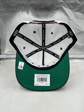 Load image into Gallery viewer, Arizona State Sun Devils NCAA &#39;47 White Diamond Hitch Snapback Adjustable Hat in a side view emphasizing the quality fabric and structure.

