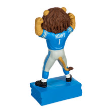 Load image into Gallery viewer, Close-up of the Detroit Lions NFL 12&quot; Mascot Figurine by Evergreen Enterprises, highlighting the vibrant colors and team logo of the Detroit Lions Figurine.
