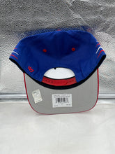 Load image into Gallery viewer, Washington Capitals NHL &#39;47 Brand Blue Diamond Hitch Adjustable Snapback Hat - Side view highlighting the adjustable snapback feature.
