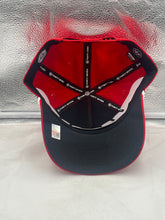 Load image into Gallery viewer, Lifestyle image of the Louisville Cardinals NCAA &#39;47 Brand Red Script Hitch Adjustable Snapback Hat worn casually, ideal for everyday wear.
