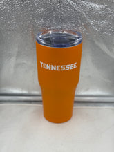Load image into Gallery viewer, Tennessee Volunteers NCAA 30oz Orange Powder Coated Tumbler Cup Mug Logo Brands — Tennessee Volunteers Tumbler with bold team logo for game day and travel
