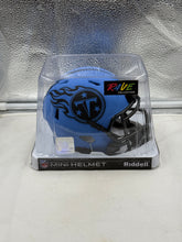 Load image into Gallery viewer, Tennessee Titans NFL Riddell Speed Alternate Blue Mini Helmet, featuring the team&#39;s logo, perfect for collectors of Tennessee Titans Mini Helmet.
