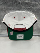 Load image into Gallery viewer, USC Trojans NCAA '47 Brand White Diamond Hitch Snapback Adjustable Hat worn by a fan, demonstrating its versatility for casual outings and game days.
