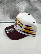 Load image into Gallery viewer, Arizona State Sun Devils NCAA &#39;47 White Diamond Hitch Snapback Adjustable Hat displaying the front view of the stylish cap.
