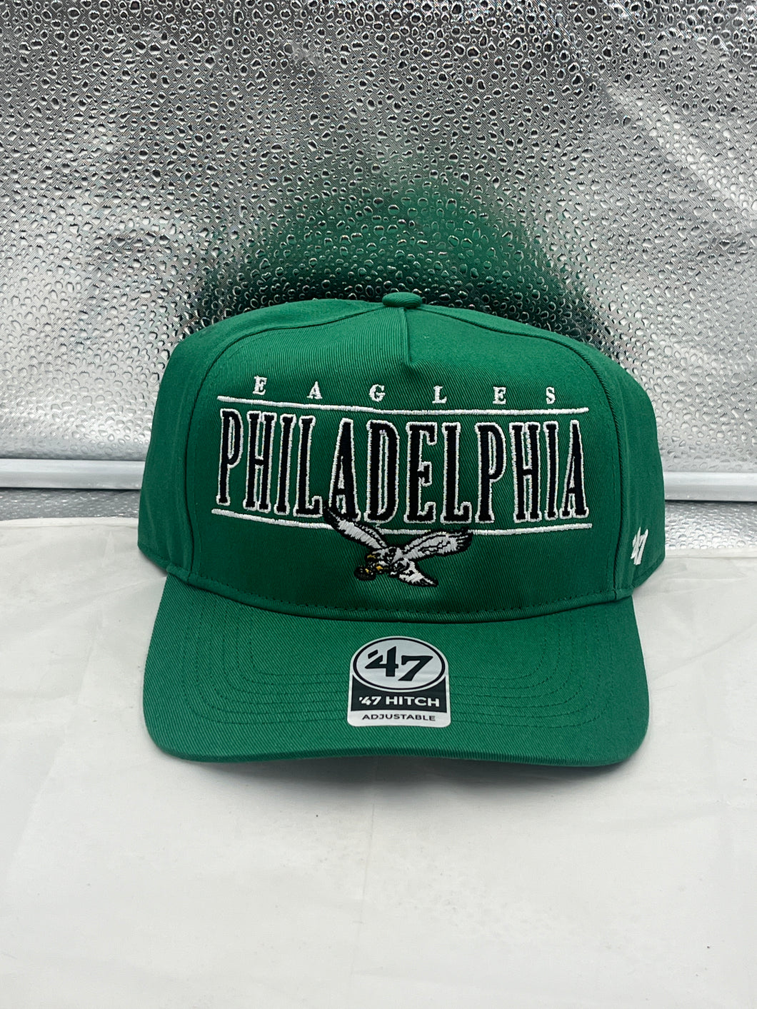 Philadelphia Eagles NFL '47 Brand Throwback Green Hitch Snapback Adjustable Hat