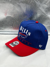 Load image into Gallery viewer, Buffalo Bills NFL &#39;47 Brand Blue Two Tone Super Hitch Snapback Adjustable Hat - Casey&#39;s Sports Store

