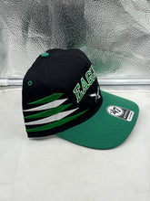 Load image into Gallery viewer, Philadelphia Eagles NFL &#39;47 Throwback Black Diamond Hitch Snapback Adjustable Hat - Back View
