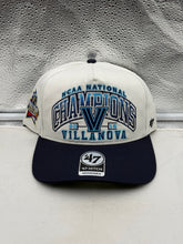 Load image into Gallery viewer, Villanova Wildcats NCAA '47 Champs Off White TT Hitch Adjustable Snapback Hat - Stylish Villanova Wildcats hat for fans.
