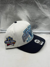 Load image into Gallery viewer, Villanova Wildcats NCAA '47 Champs Off White TT Hitch Adjustable Snapback Hat on display - Ideal Villanova Wildcats hat for game day.
