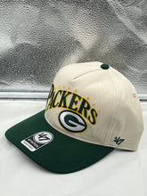 Load image into Gallery viewer, Green Bay Packers NFL &#39;47 Brand Wave Tan Hitch Adjustable Snapback Hat - Casey&#39;s Sports Store
