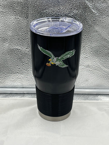 Philadelphia Eagles Throwback NFL 30oz Black Tumbler Cup Mug Logo Brands - Casey's Sports Store