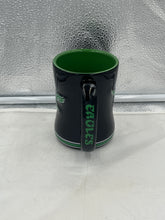Load image into Gallery viewer, High-quality ceramic Philadelphia Eagles Throwback NFL 14oz Coffee Mug, ideal for showcasing team pride while sipping coffee or tea.
