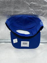 Load image into Gallery viewer, Close-up of the Indianapolis Colts NFL &#39;47 Brand Blue Hitch Rope Snapback Adjustable Hat, highlighting its premium quality and adjustable snapback closure for a perfect fit.

