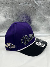 Load image into Gallery viewer, Baltimore Ravens NFL &#39;47 Brand Purple Script MVP DV Adjustable Snapback Hat - Casey&#39;s Sports Store
