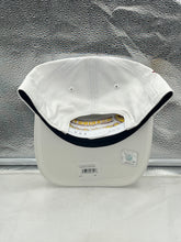 Load image into Gallery viewer, Back view of the Washington Commanders NFL &#39;47 Brand White Hitch Snapback Adjustable Hat demonstrating the adjustable feature for a perfect fit.
