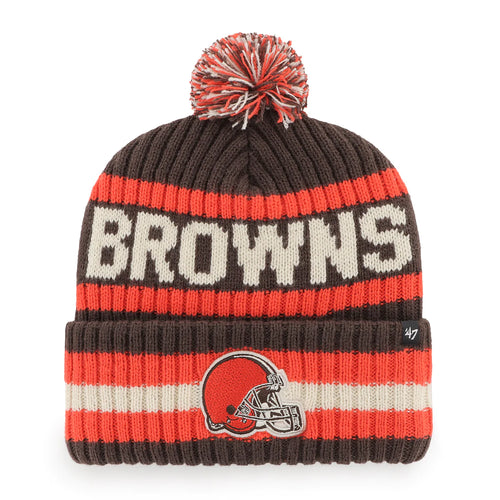 Cleveland Browns NFL '47 Brand Winter Beanie Knit Ski Cap Hat - Casey's Sports Store