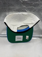 Load image into Gallery viewer, Close up of the UCLA Bruins NCAA '47 Brand Champs Off White TT Hitch Adjustable Snapback Hat fabric, showcasing premium quality materials used in this stylish UCLA Bruins hat.
