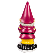 Load image into Gallery viewer, Detailed view of the Arizona State Sun Devils NCAA 11" Tall Garden Gnome by Evergreen Enterprises, featuring the iconic Arizona State Sun Devils gnome design.
