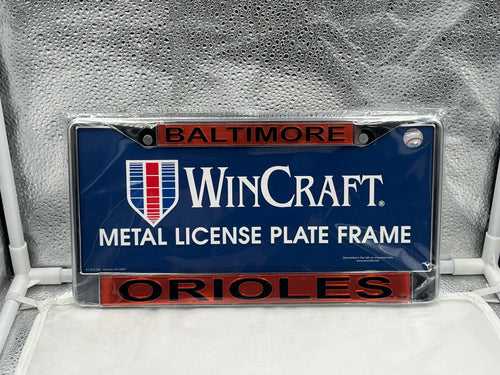 Baltimore Orioles MLB Laser Cut License Plate Frame RICO - Casey's Sports Store