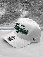 Load image into Gallery viewer, Philadelphia Eagles NFL &#39;47 Throwback White Script Hitch Snapback Adjustable Hat - Casey&#39;s Sports Store
