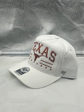 Load image into Gallery viewer, Texas Longhorns NCAA &#39;47 Brand White Hitch Adjustable Snapback Hat - Casey&#39;s Sports Store
