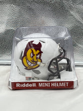 Load image into Gallery viewer, Arizona State Sun Devils NCAA Sparky Riddell Speed White Mini Helmet - Casey&#39;s Sports Store
