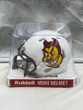 Load image into Gallery viewer, Arizona State Sun Devils NCAA Sparky Riddell Speed White Mini Helmet - Casey&#39;s Sports Store
