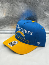 Load image into Gallery viewer, Los Angeles Chargers NFL &#39;47 Brand Blue Two Tone Hitch Snapback Adjustable Hat - Casey&#39;s Sports Store
