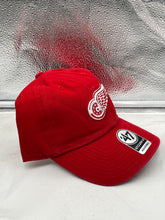 Load image into Gallery viewer, Detroit Red Wings NHL &#39;47 Brand Clean Up Red Adjustable Hat - Casey&#39;s Sports Store
