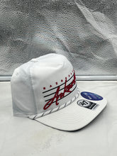 Load image into Gallery viewer, Arkansas Razorbacks NCAA &#39;47 Brand White Hitch Rope Adjustable Snapback Hat - Casey&#39;s Sports Store
