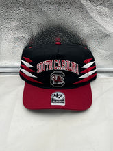 Load image into Gallery viewer, South Carolina Gamecocks NCAA &#39;47 Black Diamond Hitch Snapback Adjustable Hat showcasing a stylish black design, perfect for fans and casual wear.
