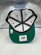 Load image into Gallery viewer, Side profile of the UCLA Bruins NCAA &#39;47 Brand White Diamond Hitch Snapback Adjustable Hat, emphasizing its stylish design and fit.

