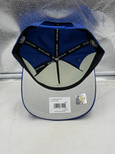 Load image into Gallery viewer, Buffalo Bills NFL &#39;47 Brand Blue Hitch Snapback Adjustable Hat being worn at a tailgate party, showcasing fan pride and loyalty to the Buffalo Bills.
