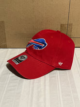 Load image into Gallery viewer, Buffalo Bills NFL &#39;47 Brand Red Clean Up Adjustable Strapback Hat - Casey&#39;s Sports Store
