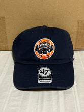 Load image into Gallery viewer, Houston Astros MLB &#39;47 Brand Throwback Navy Clean Up Adjustable Strapback Hat - Casey&#39;s Sports Store
