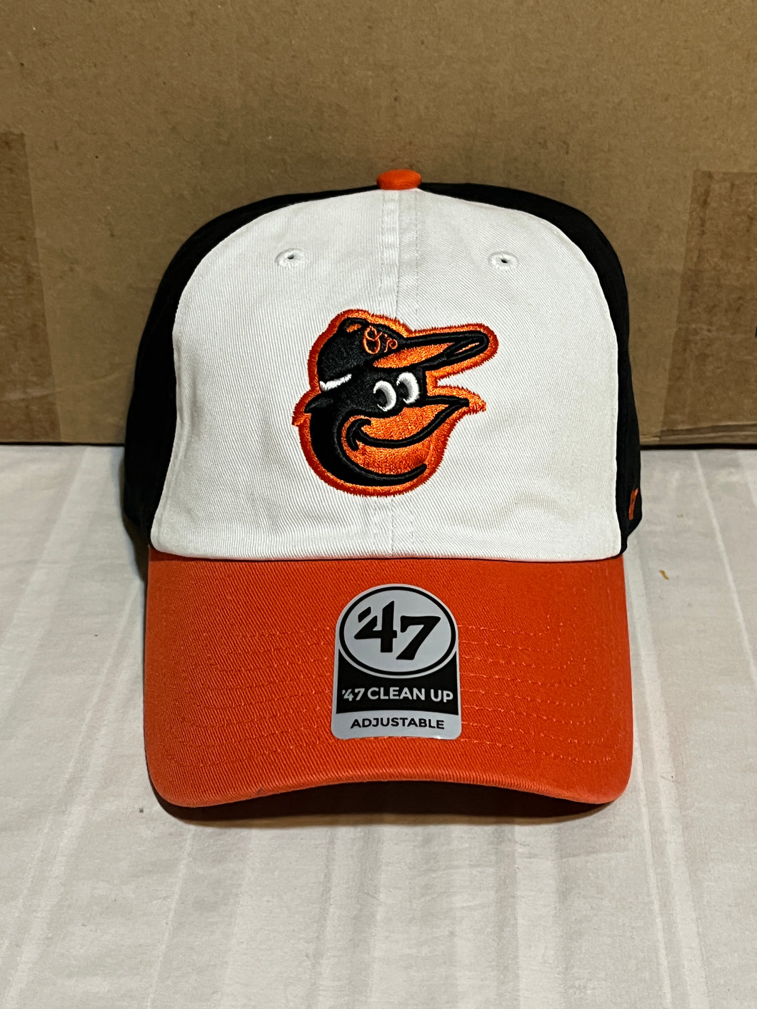 Baltimore Orioles MLB '47 Brand Multi-Color Clean Up Adjustable Strapback Hat - Casey's Sports Store