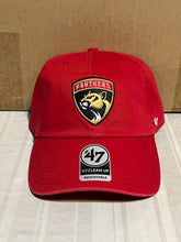 Load image into Gallery viewer, Florida Panthers NHL &#39;47 Brand Clean Up Red Adjustable Hat - Casey&#39;s Sports Store
