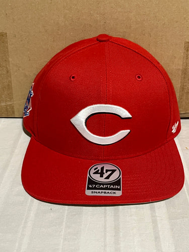 Cincinnati Reds MLB '47 Red Captain Adjustable Snapback Hat - Casey's Sports Store