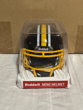 Load image into Gallery viewer, Missouri Tigers NCAA Riddell Speed Black Throwback Alternate Mini Helmet - Casey&#39;s Sports Store
