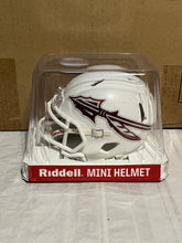 Load image into Gallery viewer, Florida State Seminoles FSU NCAA Riddell Speed White Alternate Mini Helmet - Casey&#39;s Sports Store
