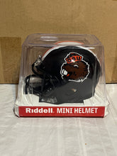 Load image into Gallery viewer, Oregon State Beavers NCAA Riddell Speed Black Throwback Alternate Mini Helmet - Casey&#39;s Sports Store

