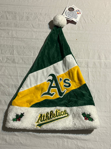 Oakland Athletics MLB Santa Hat Forever Collectibles - Casey's Sports Store