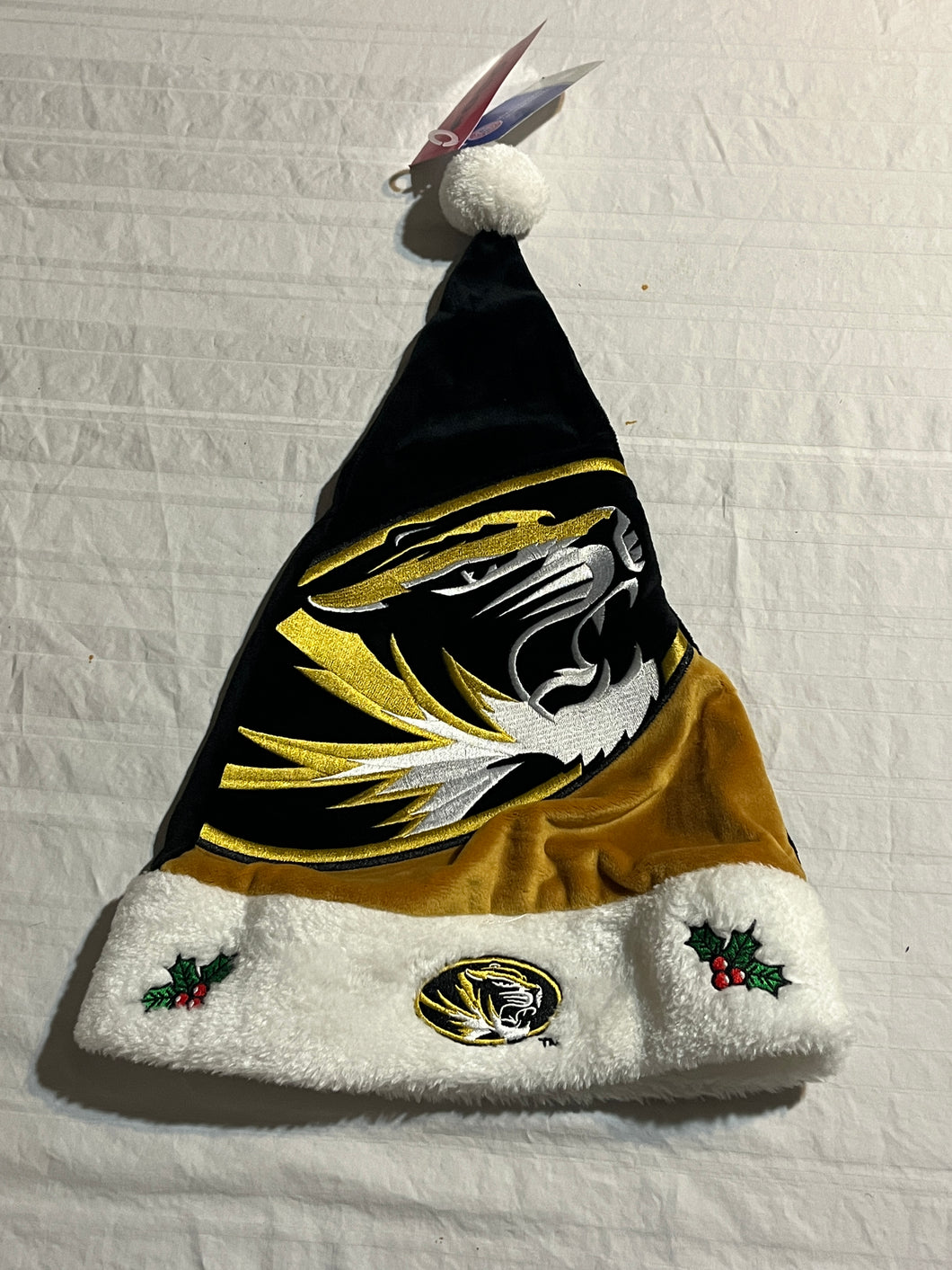 Missouri Tigers NCAA Santa Hat Forever Collectibles - Casey's Sports Store