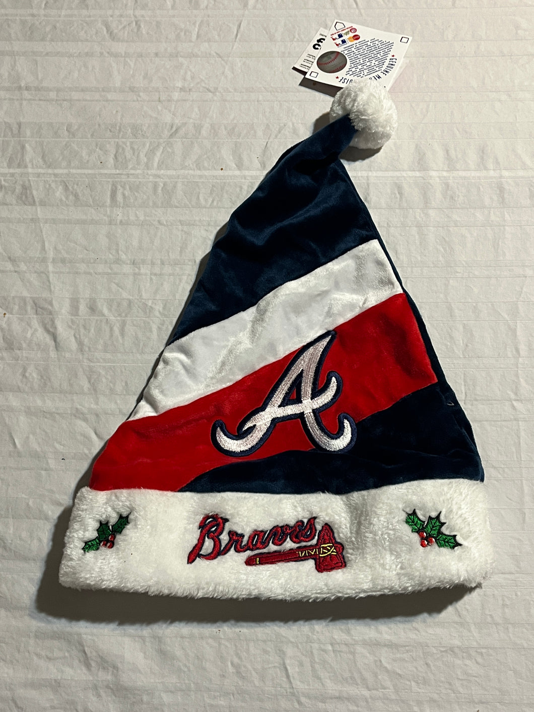 Atlanta Braves MLB Santa Hat Forever Collectibles - Casey's Sports Store