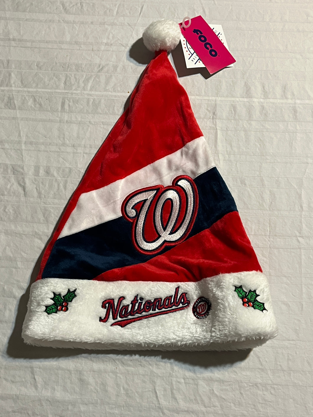 Washington Nationals MLB Santa Hat Forever Collectibles - Casey's Sports Store